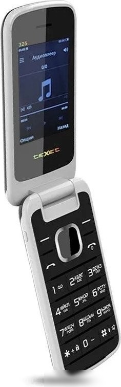 Кнопочный телефон TeXet TM-325 (антрацит)