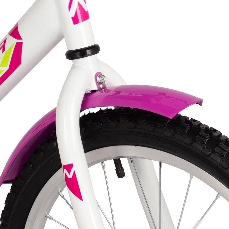 Детский велосипед Novatrack Twist 20 201TWIST.WT5 (белый)