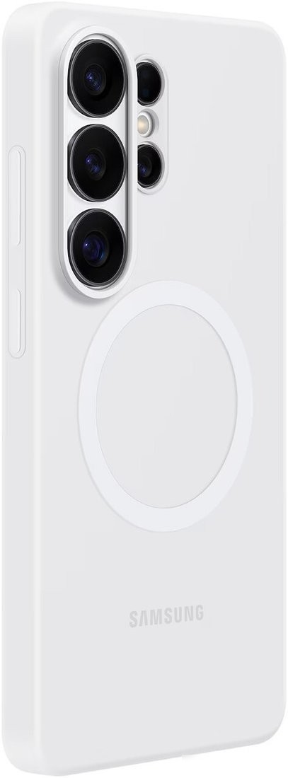 Чехол для телефона Samsung Silicone Magnet Case для Samsung Galaxy S26 Ultra (белый)