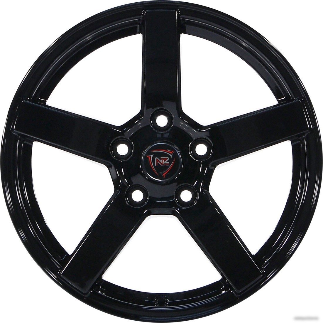 Литые диски NZ R-02 16x6.5" 5x100мм DIA 57.1мм ET 35мм black