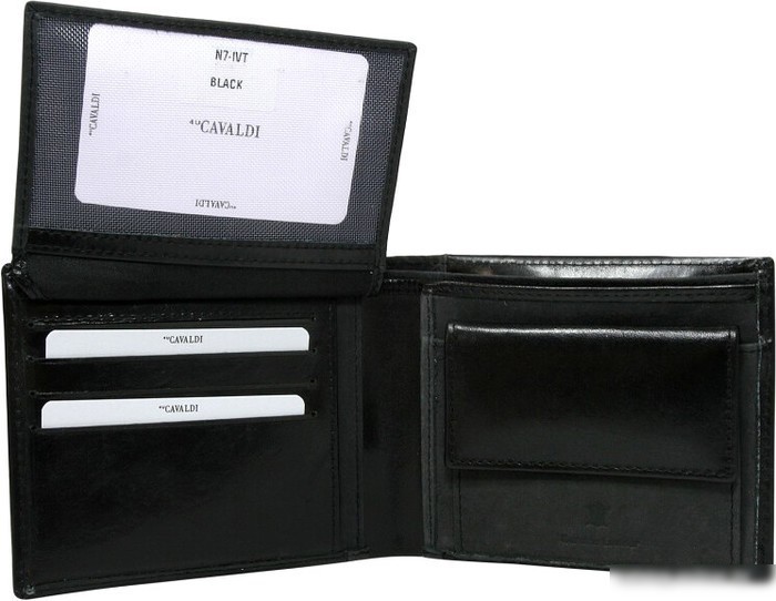 Портмоне Cedar 4U Cavaldi N7-IVT (черный)