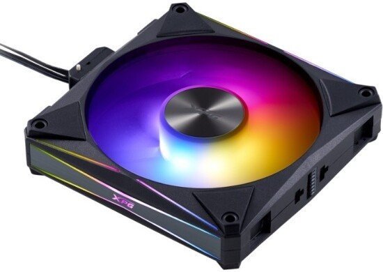 Комплект вентиляторов для корпуса с контроллером ADATA XPG Hurricane MAG 120 ARGB PWM (черный)