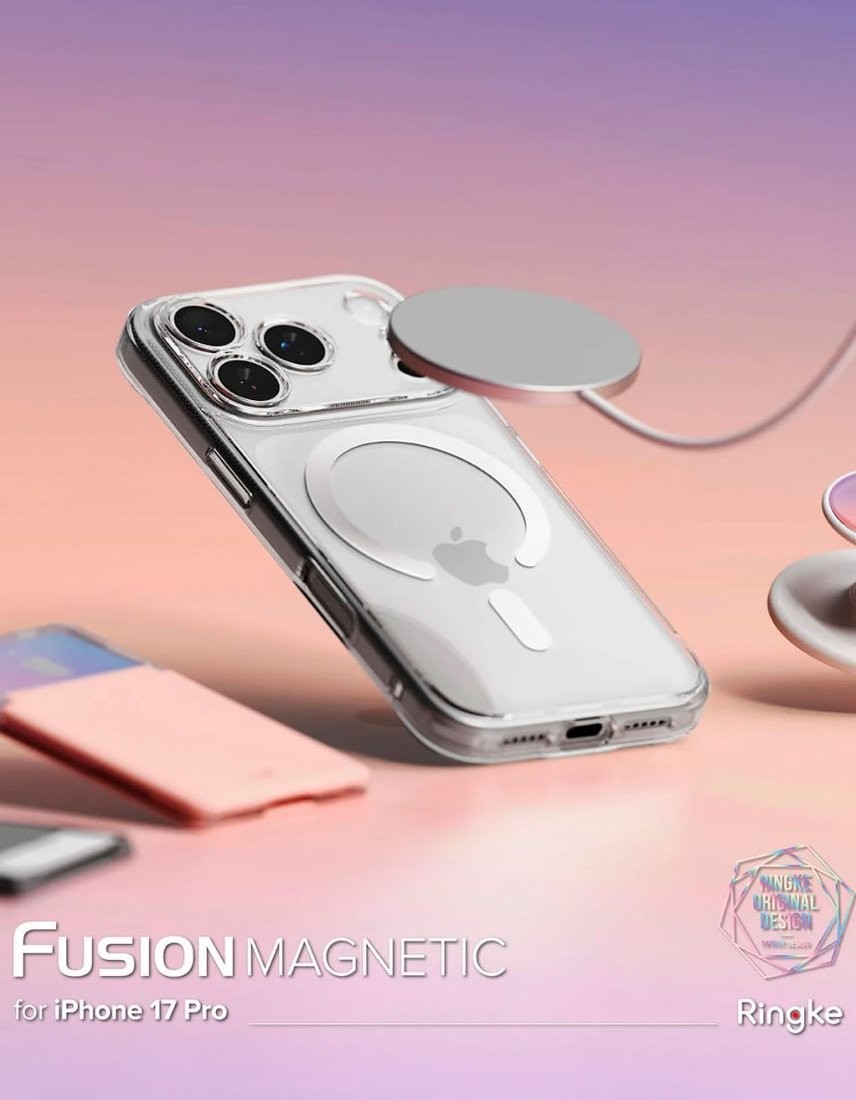 Чехол для телефона Ringke Fusion Magnetic для iPhone 17 Pro Clear