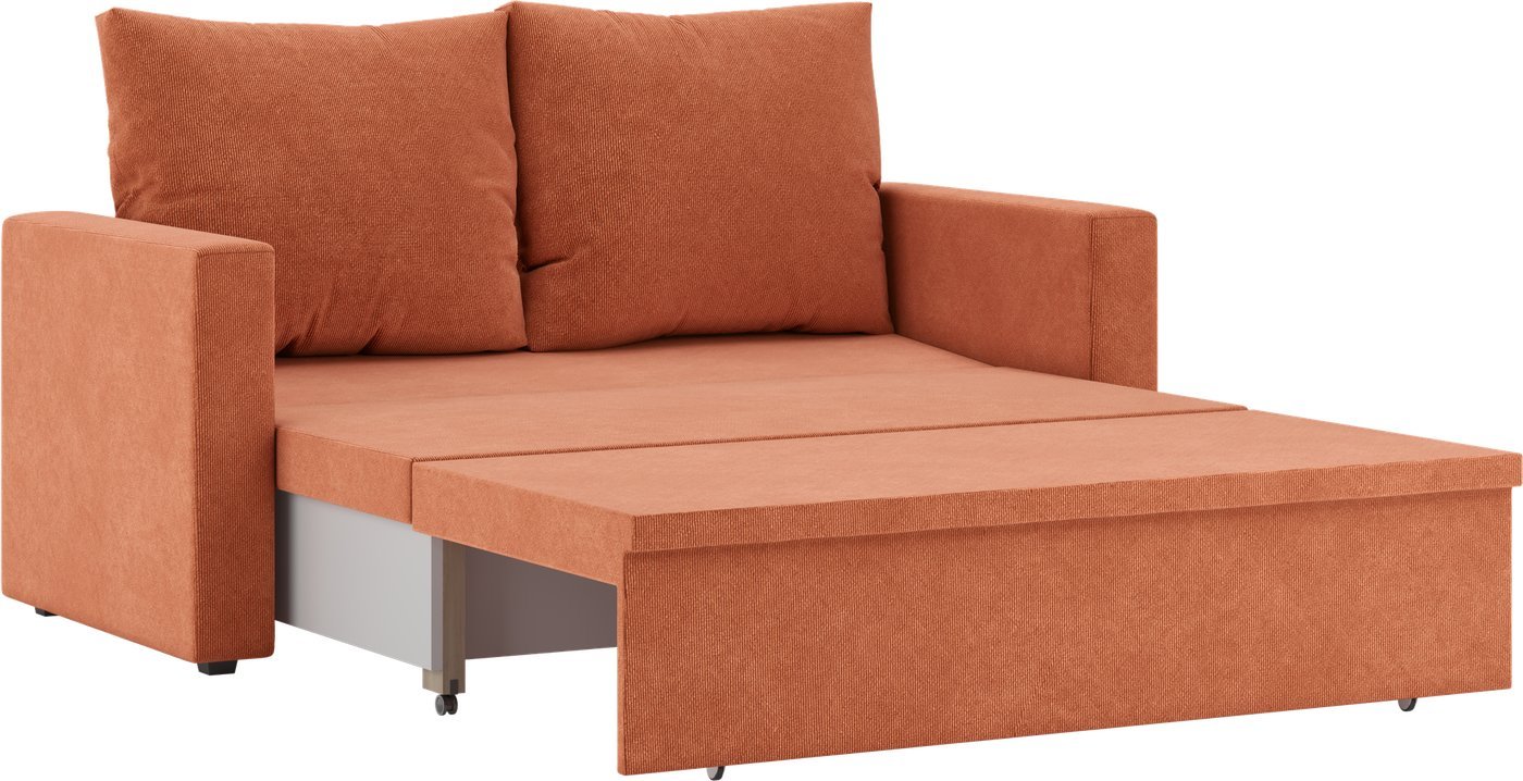Диван Mio Tesoro Тунне SB2 (Ripple 430 Terracotta)
