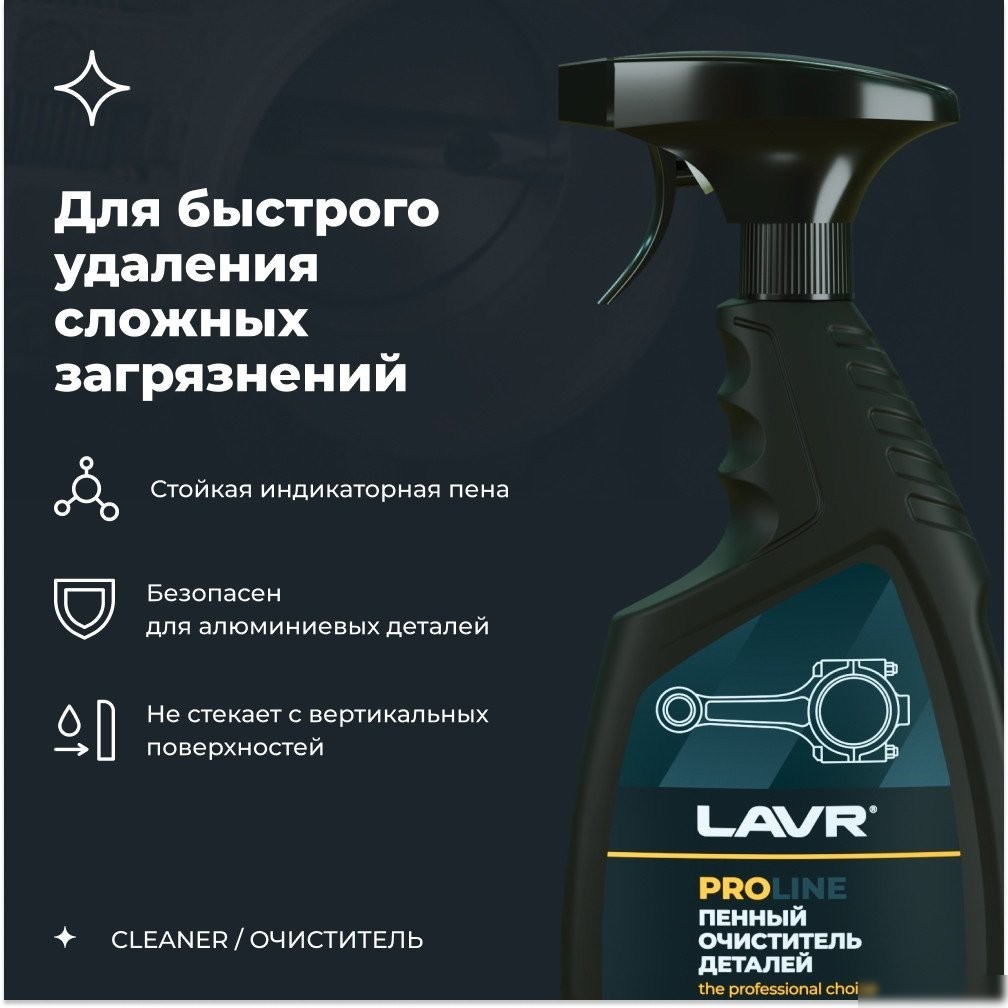 Lavr Очиститель деталей Ln2021 500мл