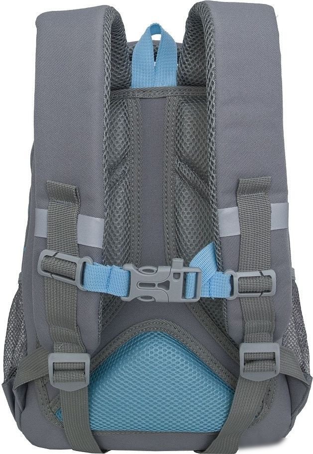 Школьный рюкзак Grizzly RG-460-6 (серый)