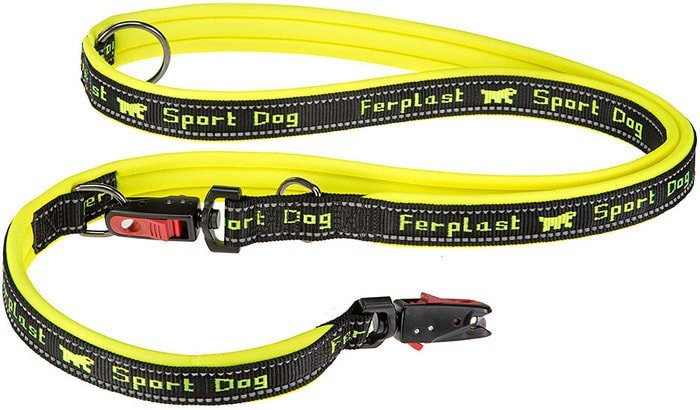 Поводок Ferplast Sport Dog Matic GA25/200 78004448 (желтый)