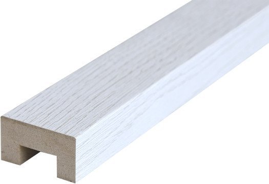 Интерьерная рейка Albico 2800x40x22 (дуб белый)