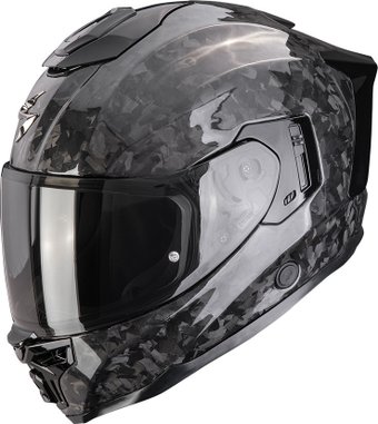 Мотошлем Scorpion Exo EXO-1500 Carbon Air Onyx (S, черный карбон)