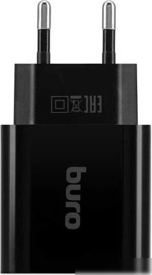 Сетевое зарядное Buro BUWD1 (черный)
