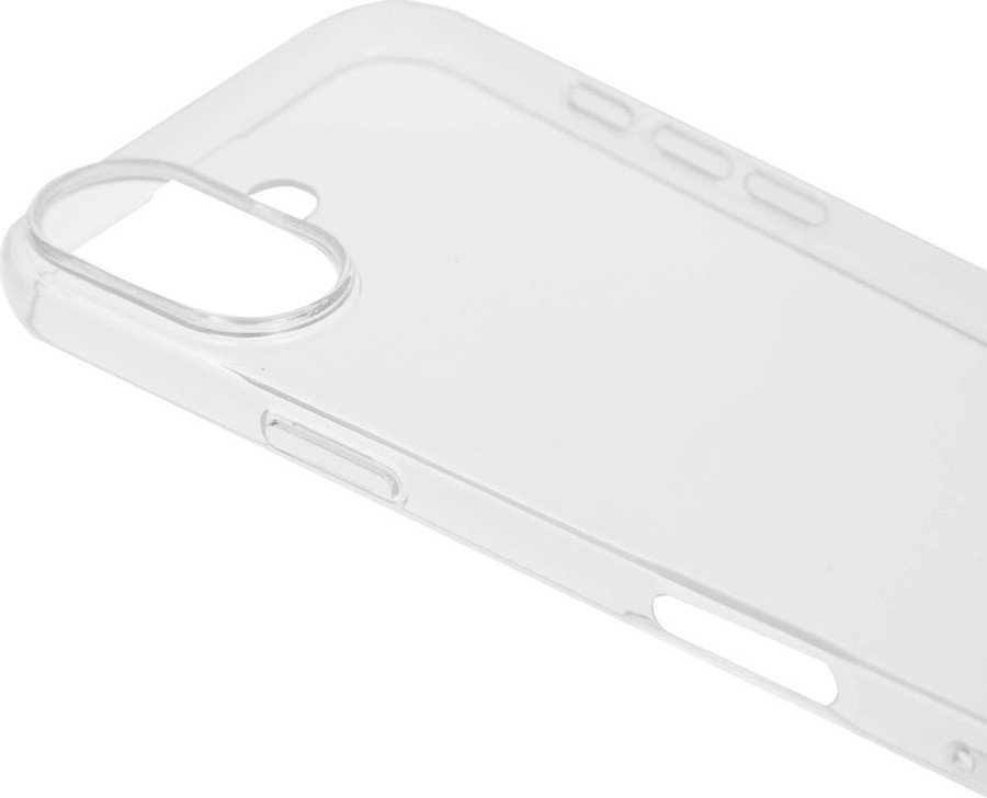 Чехол для телефона BoraSCO Silicone Case для Apple iPhone 16 Plus 73522 (прозрачный)