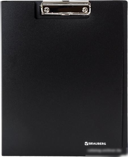 Планшет с зажимом BRAUBERG 221646 (черный)