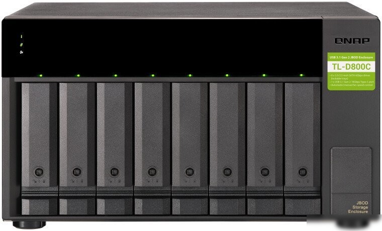 Сетевой накопитель QNAP TL-D800C