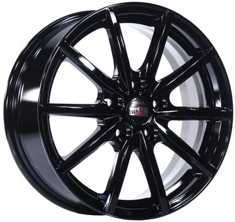 Литые диски Alcasta M61 16x6.5 5x114.3мм DIA 67.1мм ET 43мм Black
