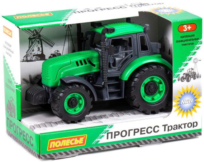 Трактор Полесье Прогресс 91222 (зелёный)