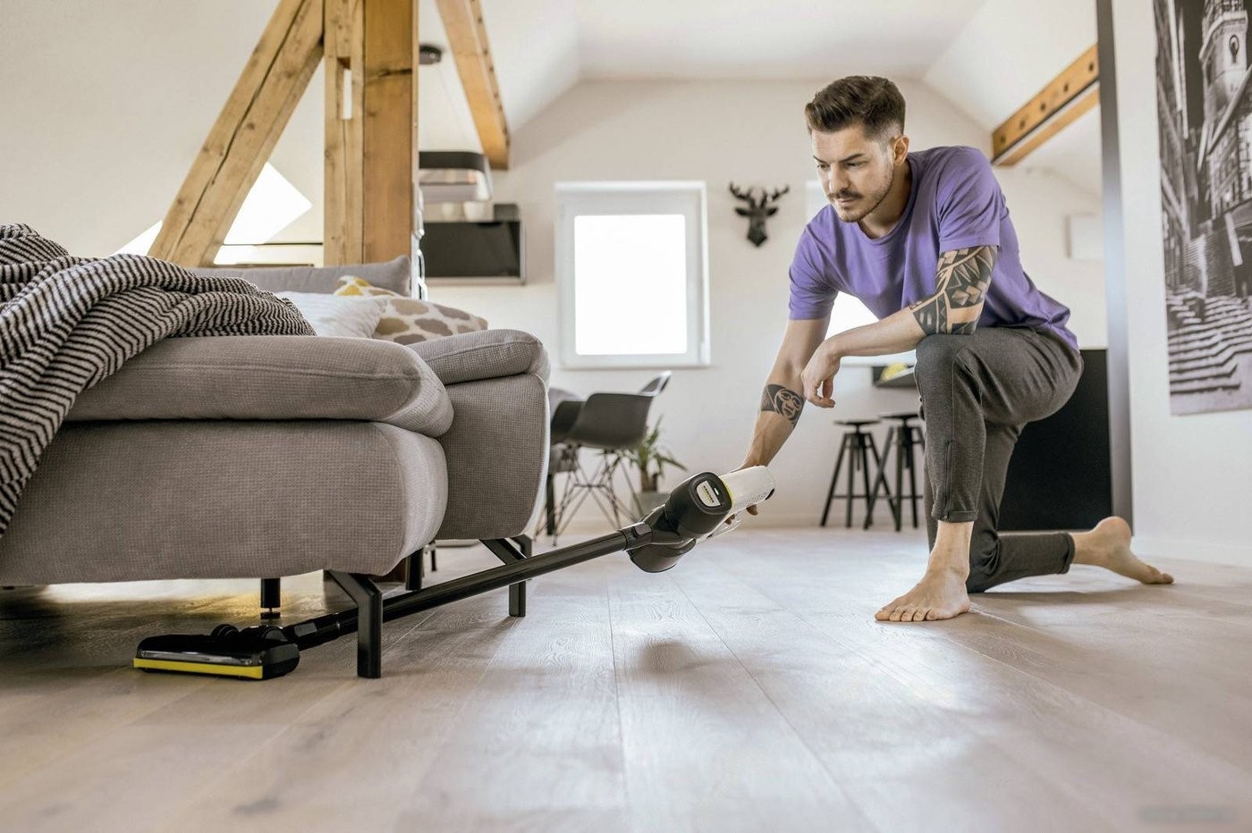 Пылесос Karcher VC 4 Cordless myHome Car 1.198-632.0