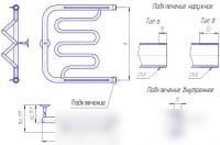 Полотенцесушитель Gloss & Reiter Twist ПМ.3.60x80 (1")