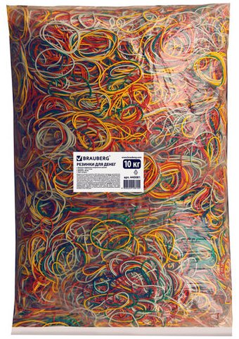 Резинки для денег BRAUBERG 440081