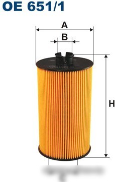 Масляный фильтр Filtron OE 651/1 Масляный фильтр Filtron OE 651/1