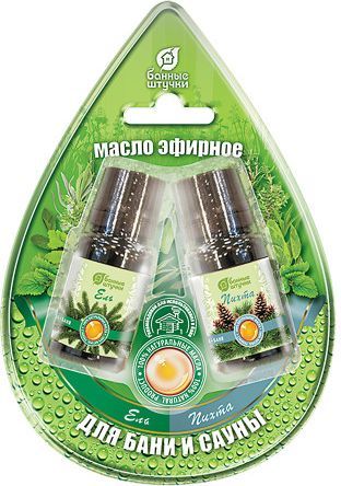Банные штучки Набор эфирных масел Ель и пихта 32287 2x10 мл