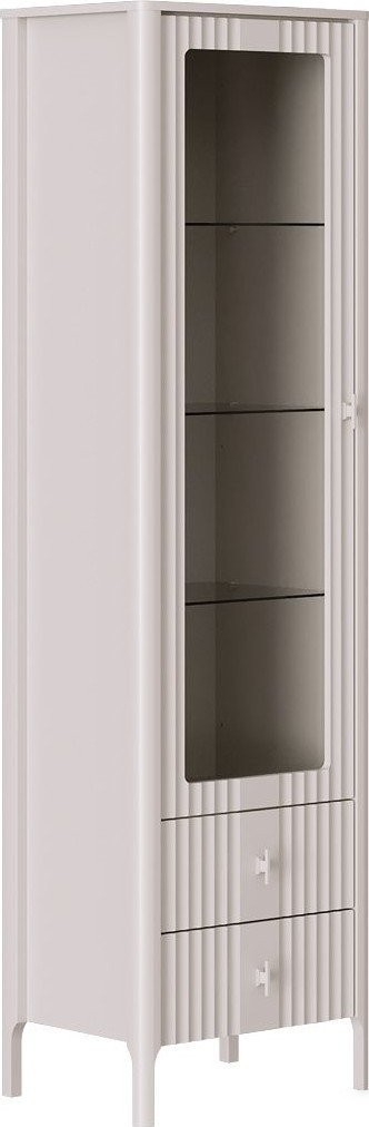 Шкаф-витрина Black Red White Dalia REG1W2S (персидский жемчуг)