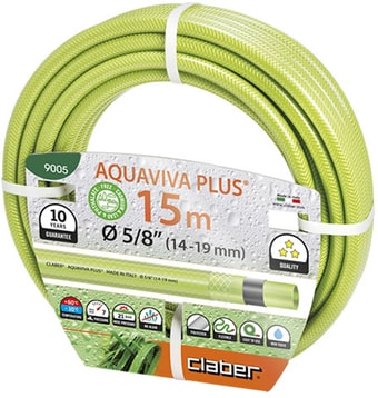 Шланг Claber Aquaviva Plus 9005 (5/8", 15 м)