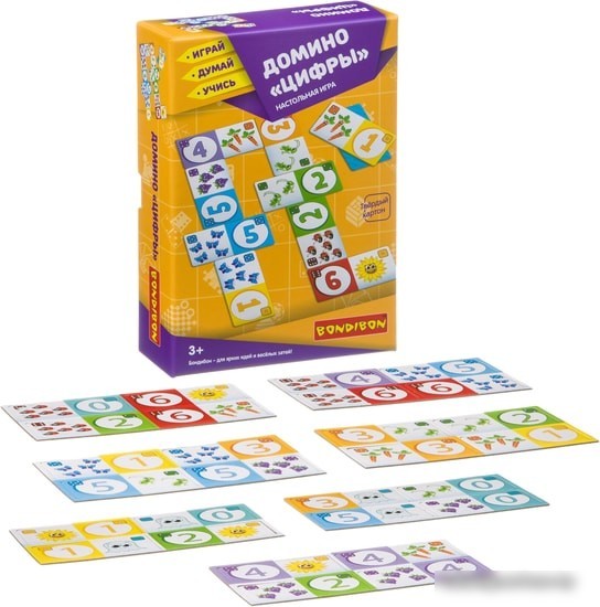 Развивающая игра Bondibon Цифры ВВ3902