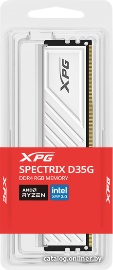 Оперативная память ADATA XPG Spectrix D35G RGB 8ГБ DDR4 3600МГц AX4U36008G18I-SWHD35G