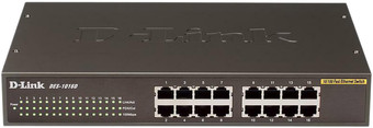 Неуправляемый коммутатор D-Link DES-1016D