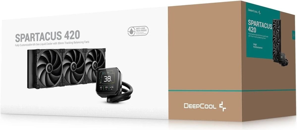 Система жидкостного охлаждения для процессора DeepCool Spartacus 420 R-SPT420-BKDSMP-G-1