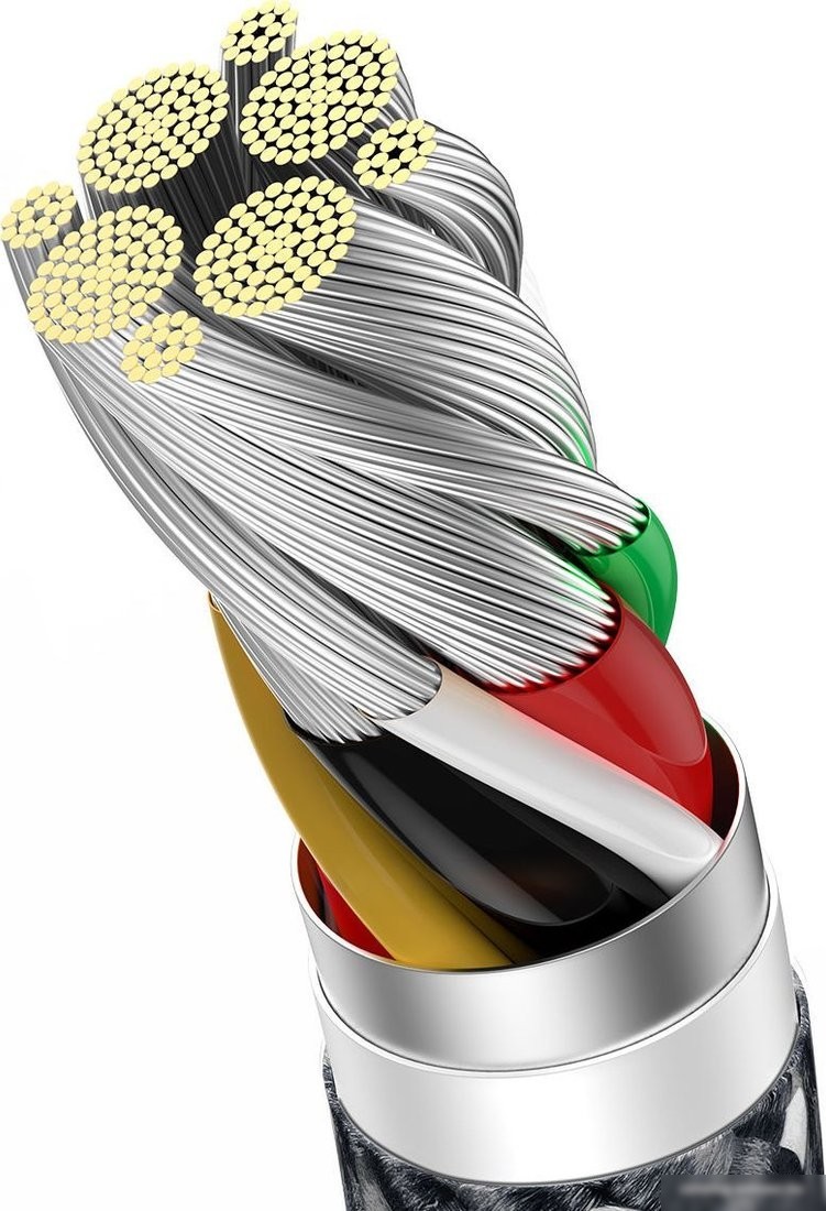 Кабель Baseus Dynamic Series Fast Charging Data Cable 100W USB Type-A - USB Type-C (2 м, серый)