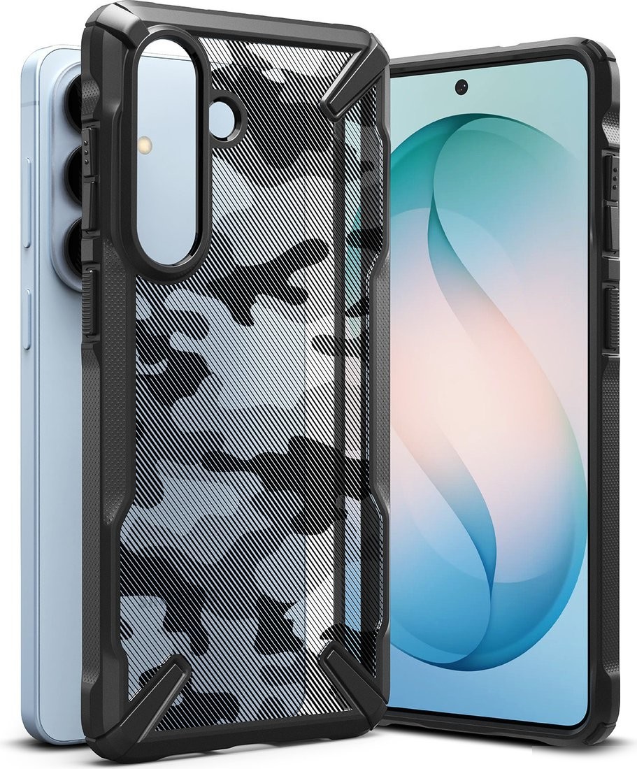 Чехол для телефона Ringke Fusion X для Galaxy S26 (Camo Black)