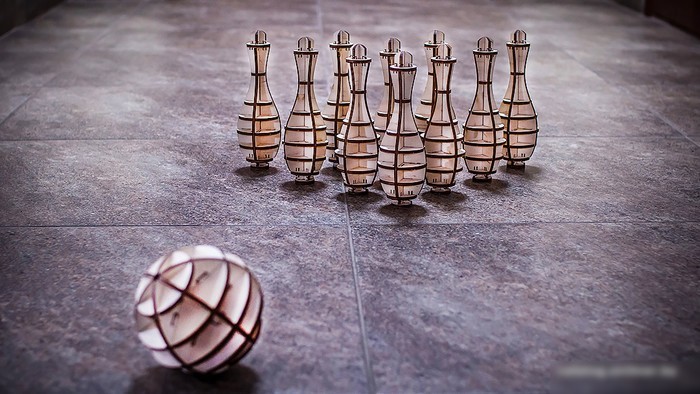 Eco-Wood-Art Мини боулинг