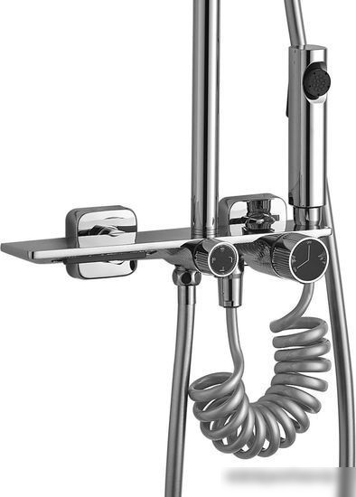 Душевая система Rea Helix chrome REA-P6620