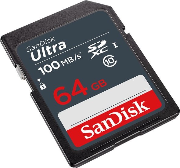 Карта памяти SanDisk Ultra SDXC SDSDUNR-064G-GN3IN 64GB