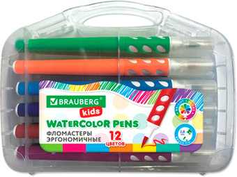 Фломастеры BRAUBERG Kids 152184 (12 цв)