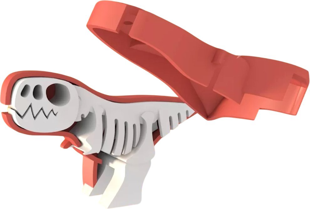 Магнитный конструктор Halftoys Dino Ти-Рекс HDS002