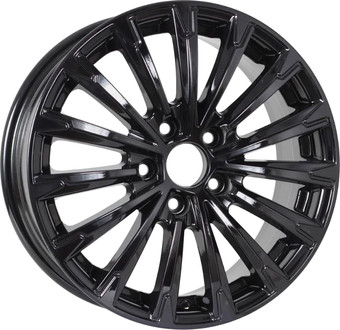 Литые диски KDW KD1610 16x6.5" 4x100мм DIA 60.1мм ET 50мм Black Painted