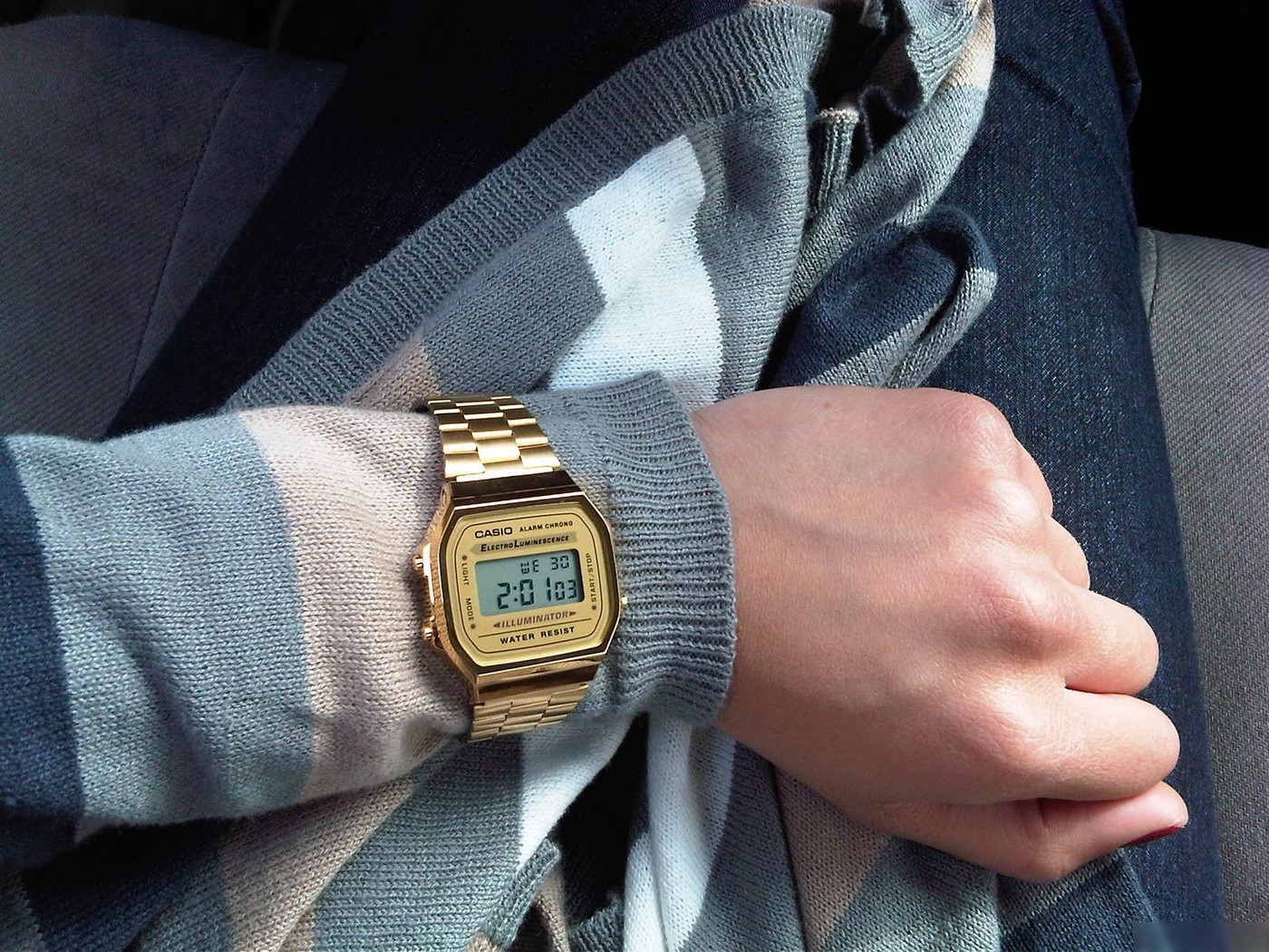 Наручные часы Casio A-168WG-9W