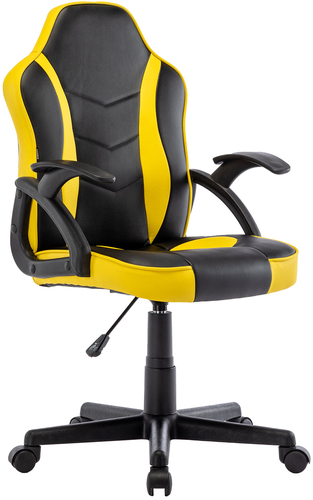 Кресло Brabix GM-203 (черный/желтый)