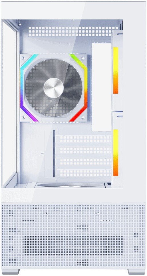 Корпус 1stPlayer CV6 ARGB CV6-WH-2FAR-W-2FH7R-W-1FH7-W (белый)