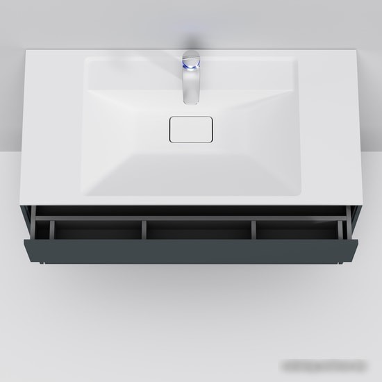 AM.PM Тумба под умывальник Inspire 2.0 100 M50AFHX1003GM (графит)