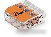 Клемма Wago 221-413 67512 (50шт)
