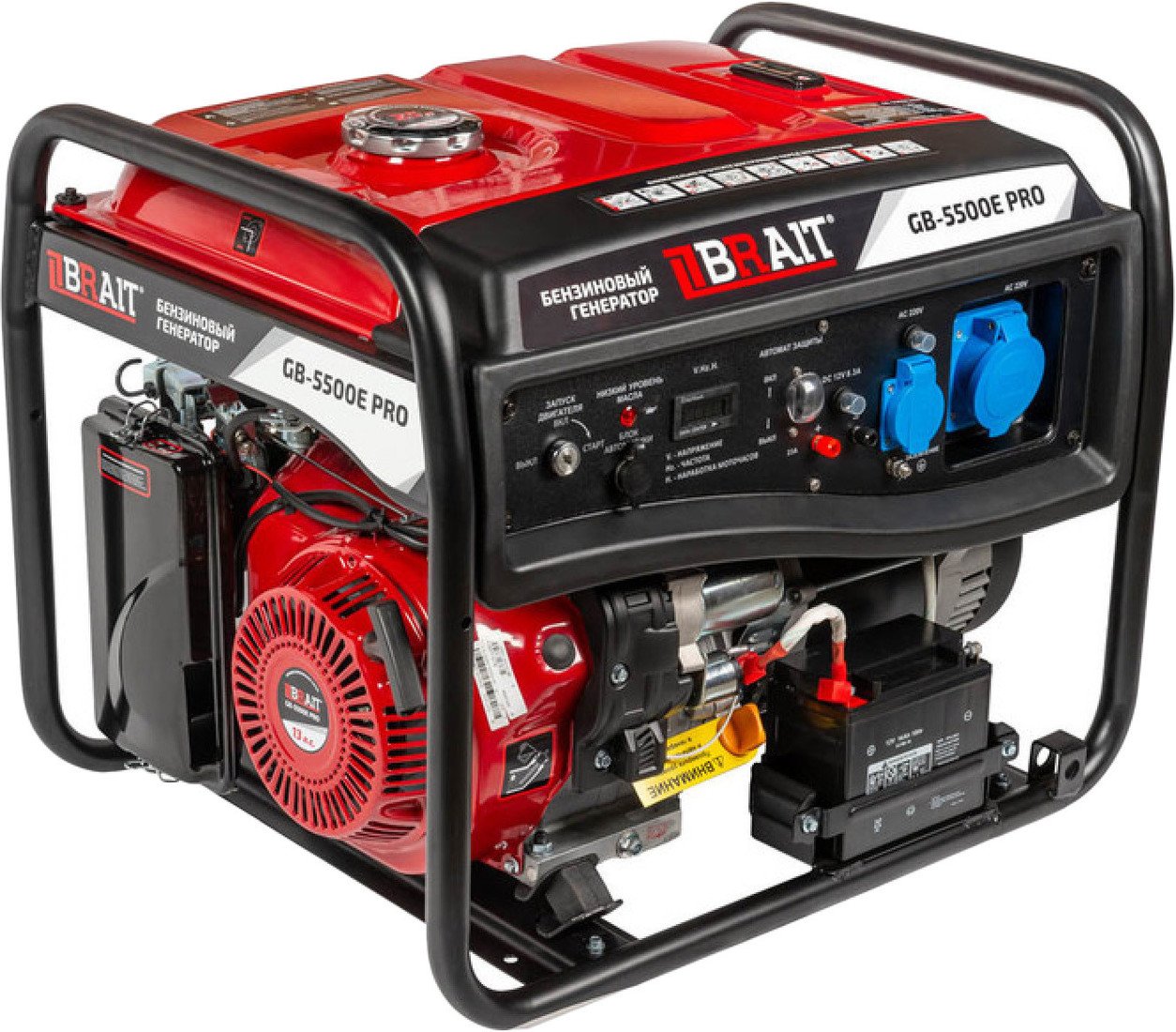 Бензиновый генератор Brait GB-5500E Pro