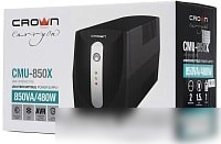 Источник бесперебойного питания CrownMicro CMU-850X Euro