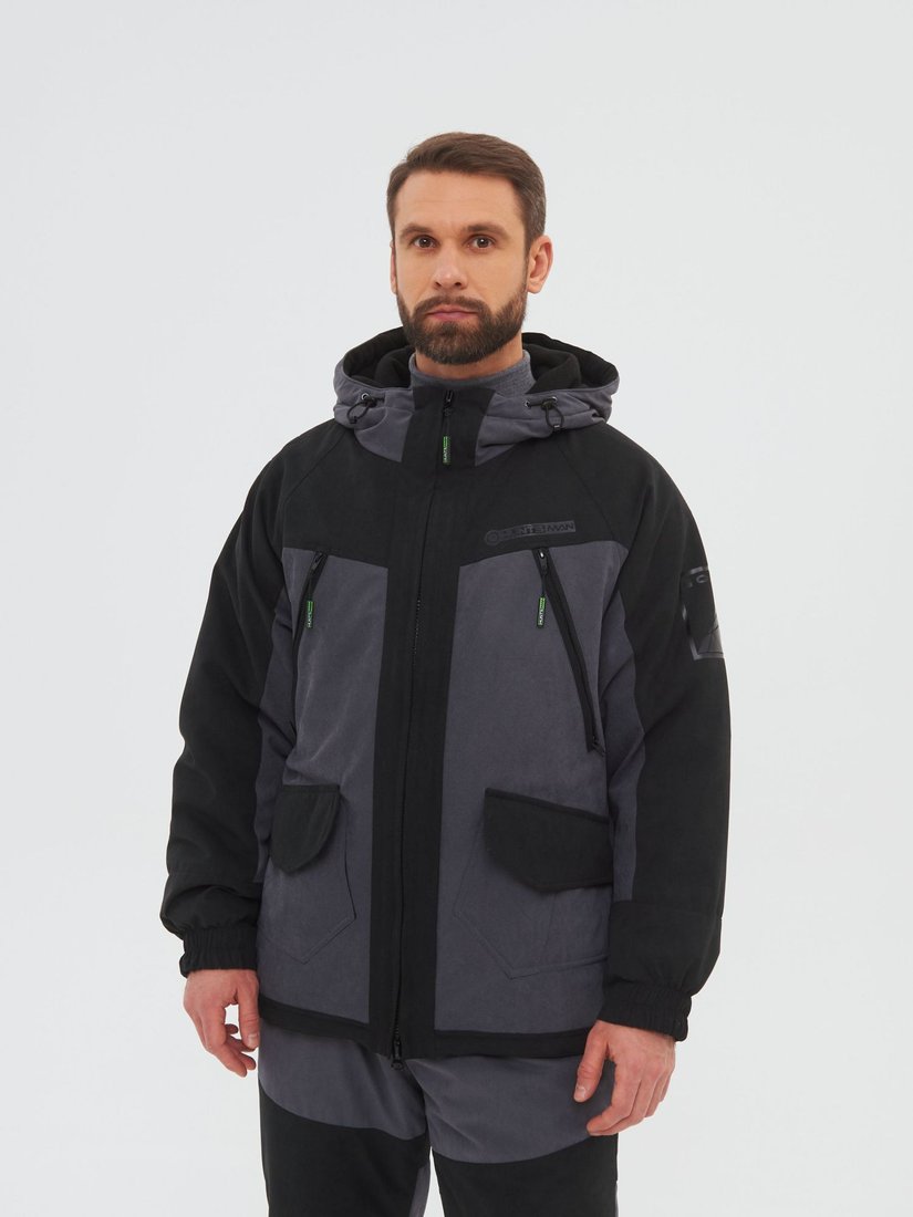 Костюм Huntsman Горка Люкс -15°C Серый Исландия (р.60-62/182-188)