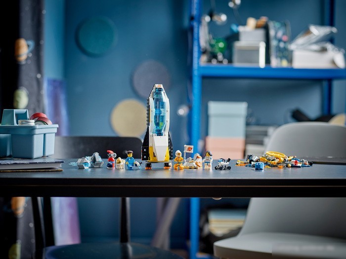 Конструктор LEGO City 60354 Космическая миссия для исследования Марса