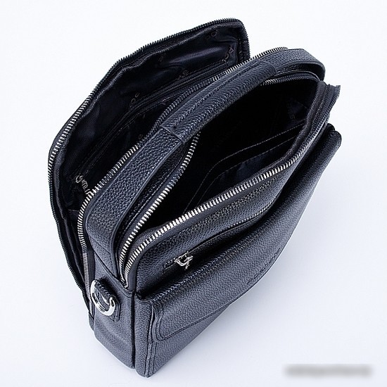 Сумка через плечо Poshete 249-8136-6-BLK (черный)