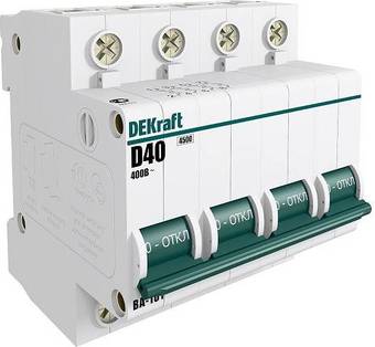 Выключатель автоматический Schneider Electric DEKraft 11092DEK