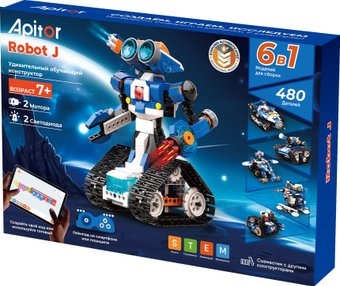 Конструктор Apitor Robot J 6 в 1